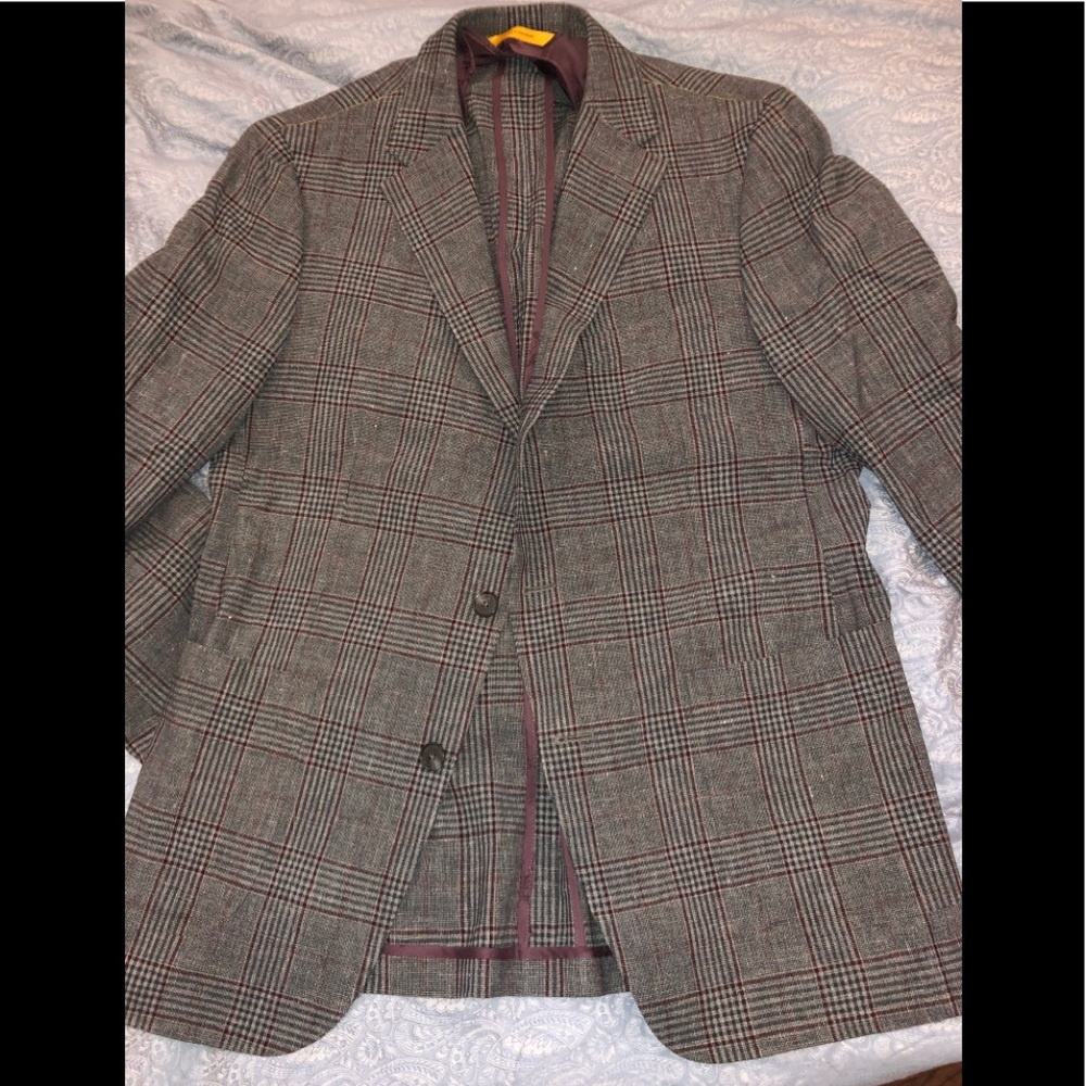 Hickey Freeman Weightless Zegna Check Sportcoat
